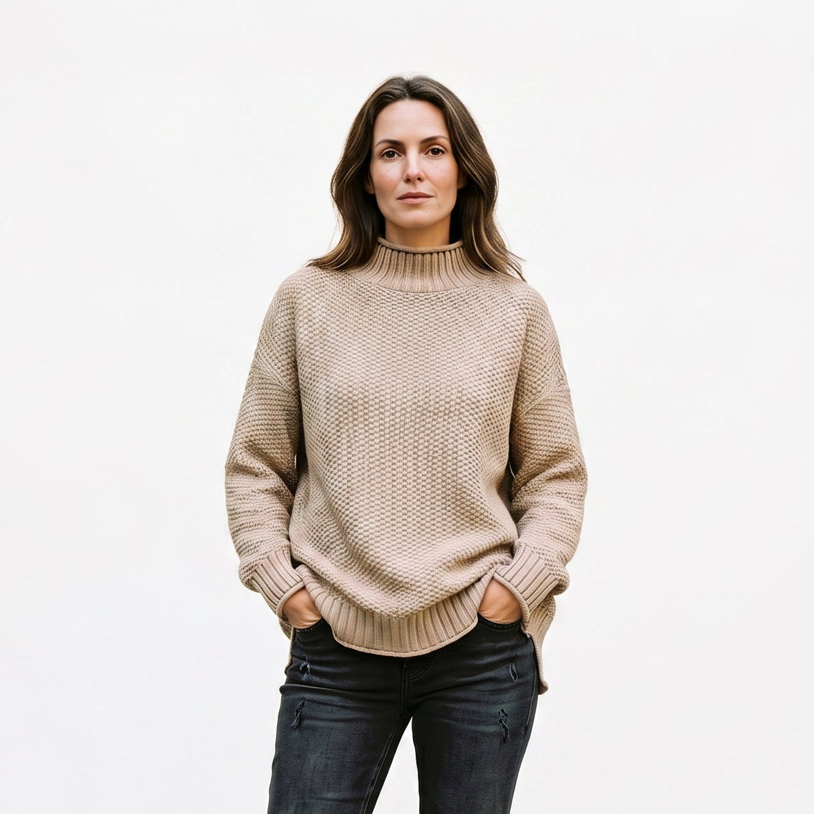 Odette | Relaxed Cozy Knit Sweater Top