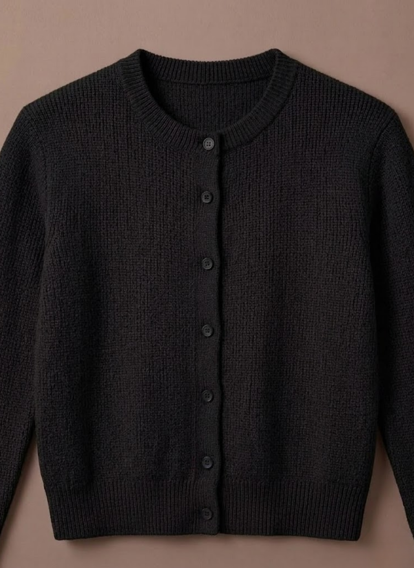 Daniela | Cropped Button Front Knit Cardigan