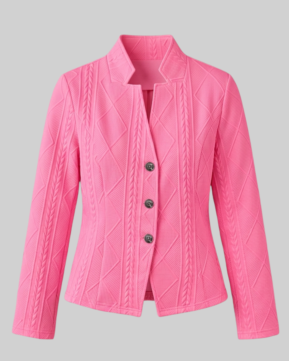 Women's Tailored Knit-Blend Blazer