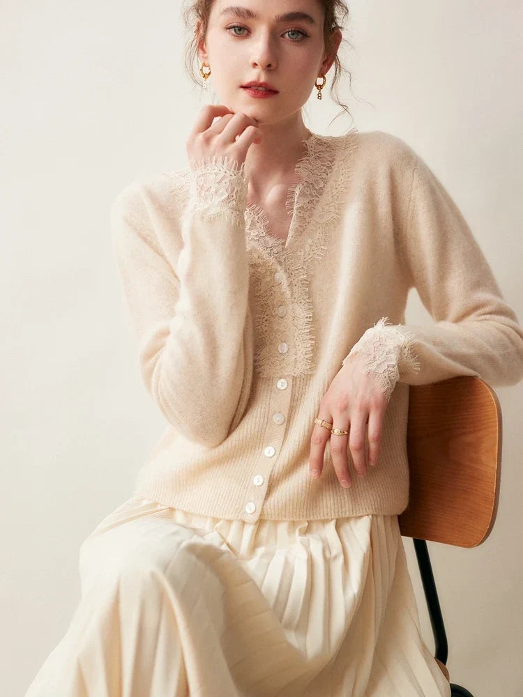 Women's Knit Sweater Long Sleeve Button Front Cardigan