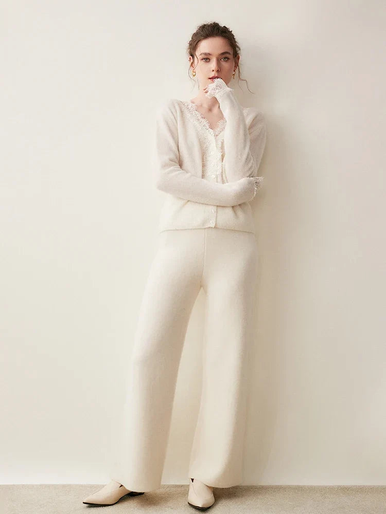 Women's Knit Sweater Long Sleeve Button Front Cardigan
