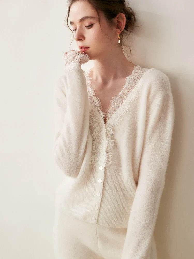 Women's Knit Sweater Long Sleeve Button Front Cardigan