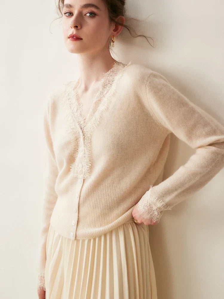 Women's Knit Sweater Long Sleeve Button Front Cardigan