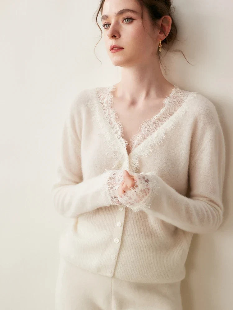 Women's Knit Sweater Long Sleeve Button Front Cardigan