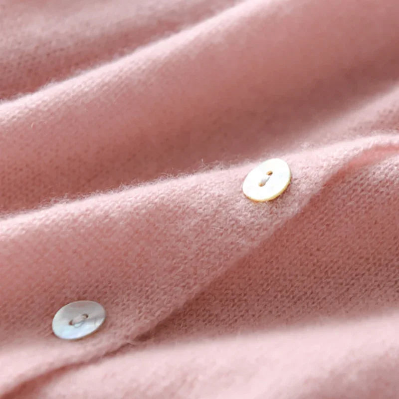 Women's Knit Cardigan Long Sleeve Casual Sweater Jumper Tops