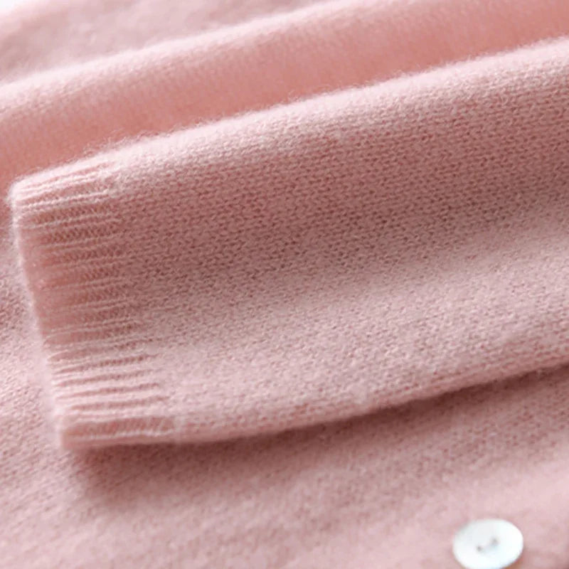 Women's Knit Cardigan Long Sleeve Casual Sweater Jumper Tops