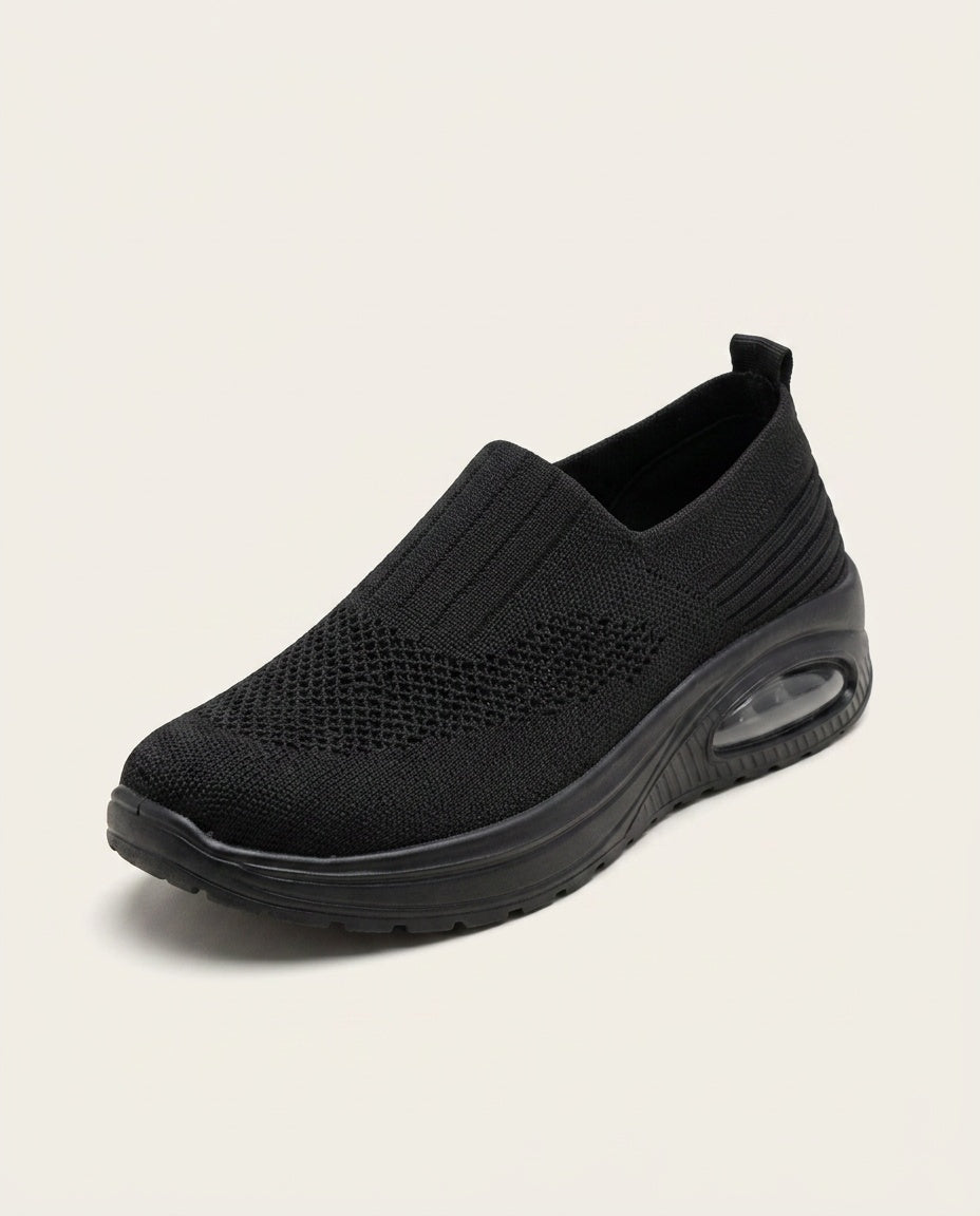 Delphine | Knit Slip-On Cushioned Walking Shoes
