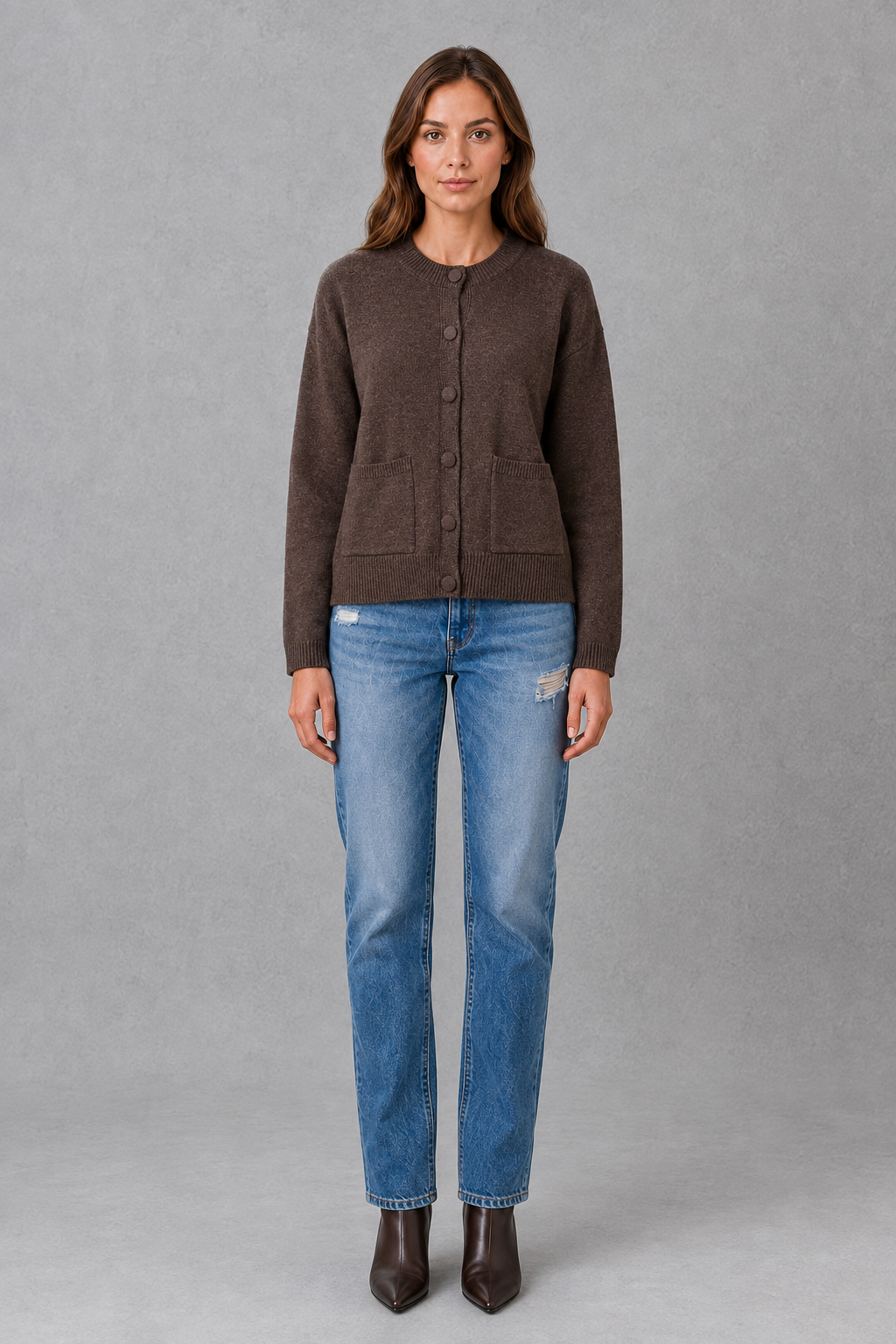 Ellinor | Grofstrikket Cardigan