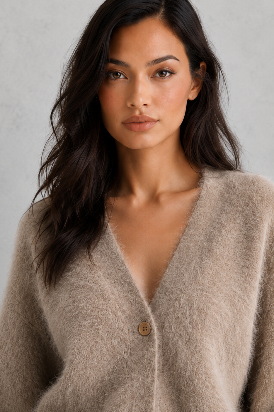 Women’s Button-Front Knit Cardigan for Casual & Everyday Wear