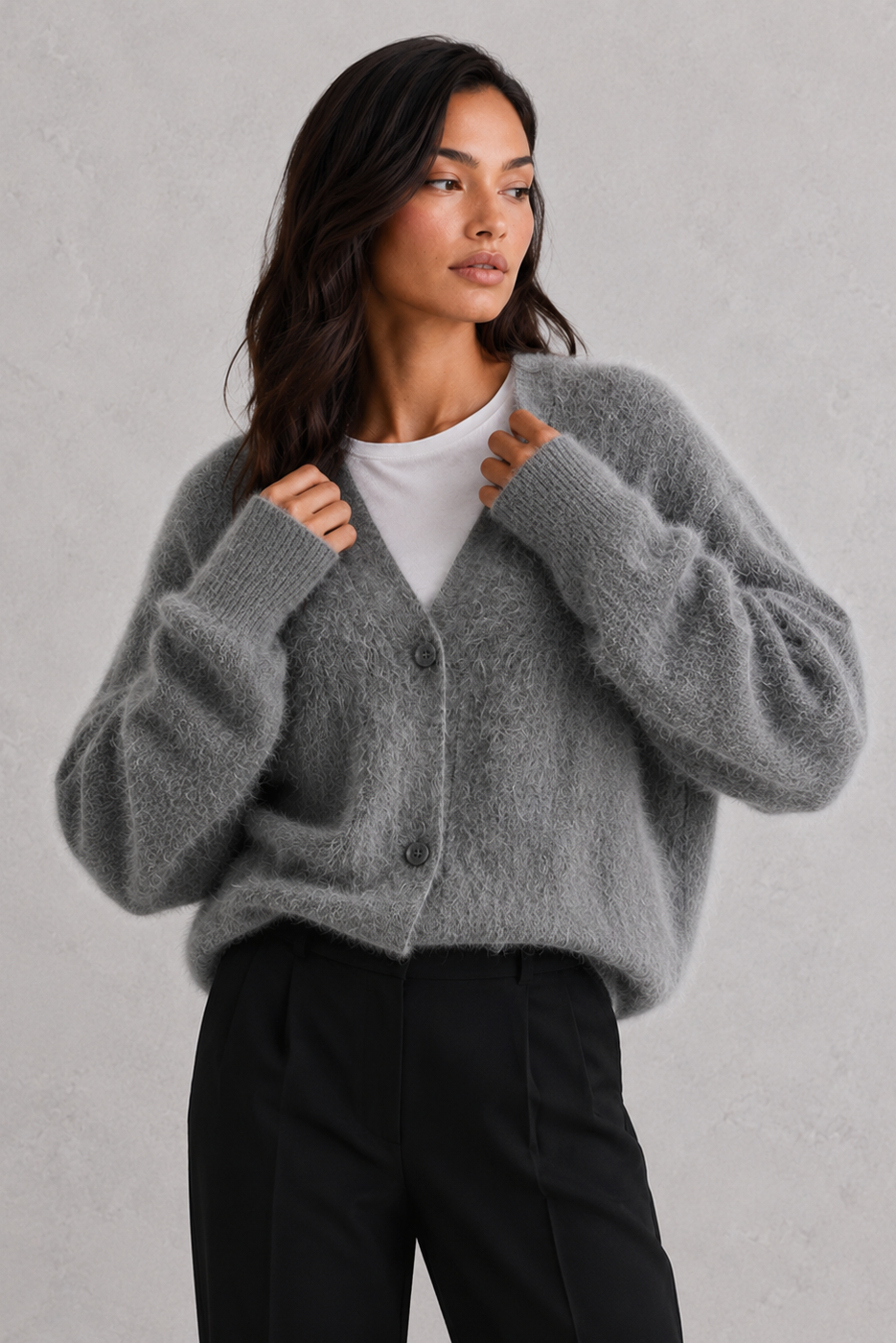 Women’s Button-Front Knit Cardigan for Casual & Everyday Wear