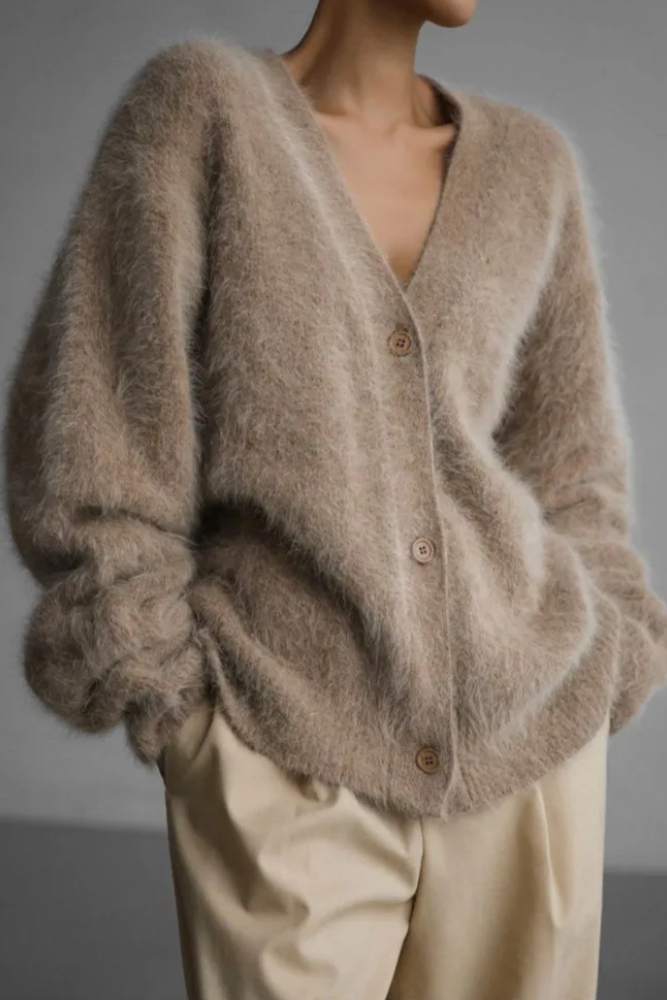 Women’s Button-Front Knit Cardigan for Casual & Everyday Wear