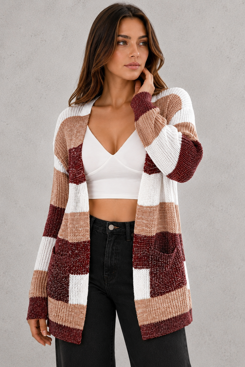 Women’s Lightweight Knit Cardigan for Casual & Everyday Wear