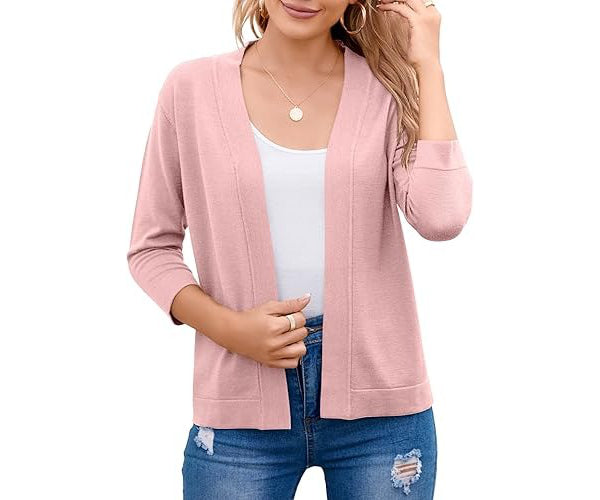 Dorte | Fintstrikket Cardigan