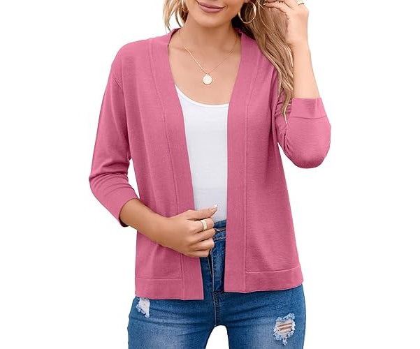 Dorte | Fintstrikket Cardigan
