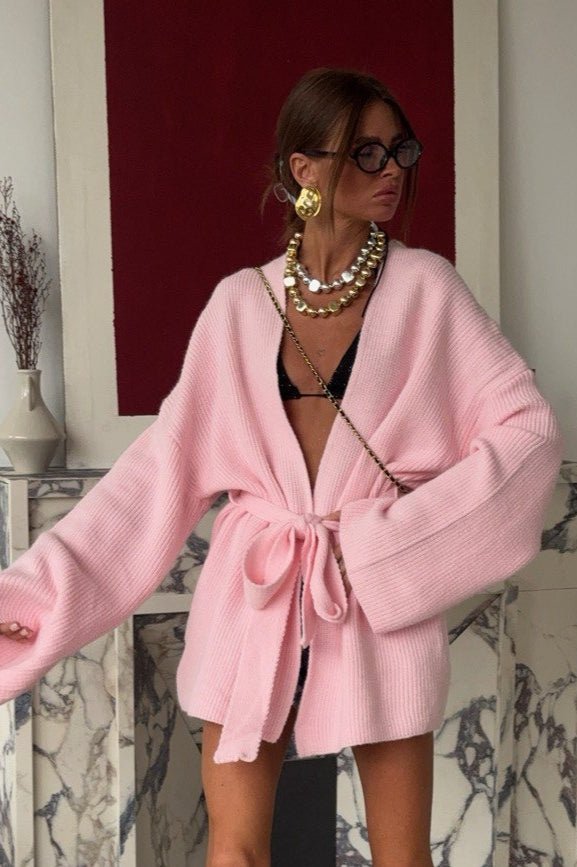 Bianca Belted Midi Cardigan