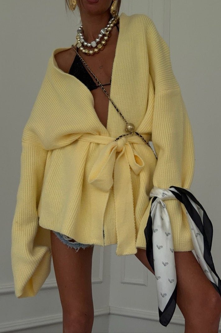 Bianca Belted Midi Cardigan
