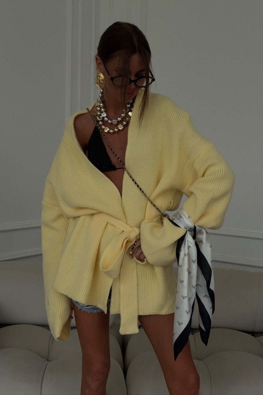 Bianca Belted Midi Cardigan