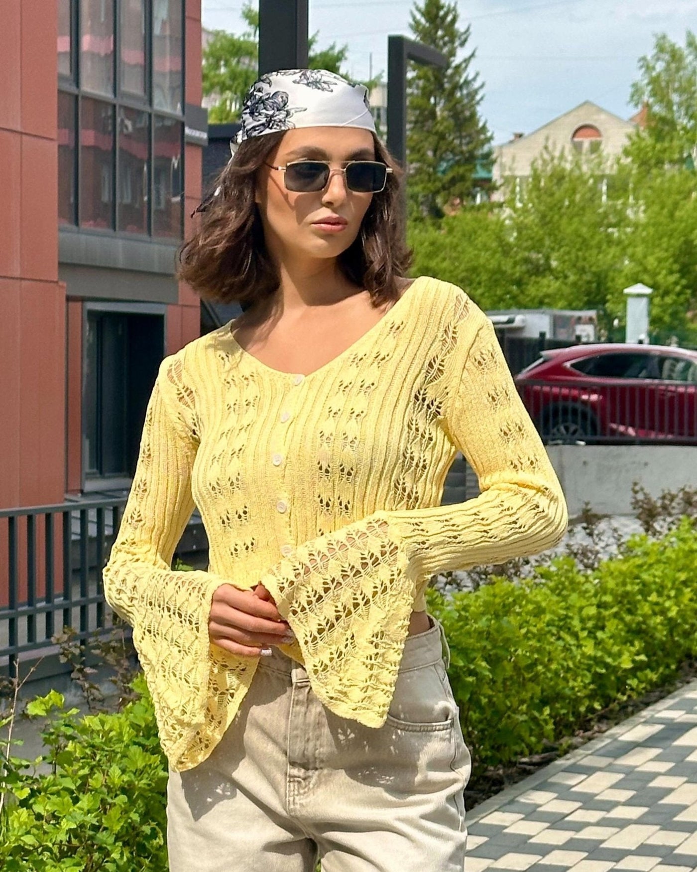 Kendall Hollow Out Knitted Cardigan