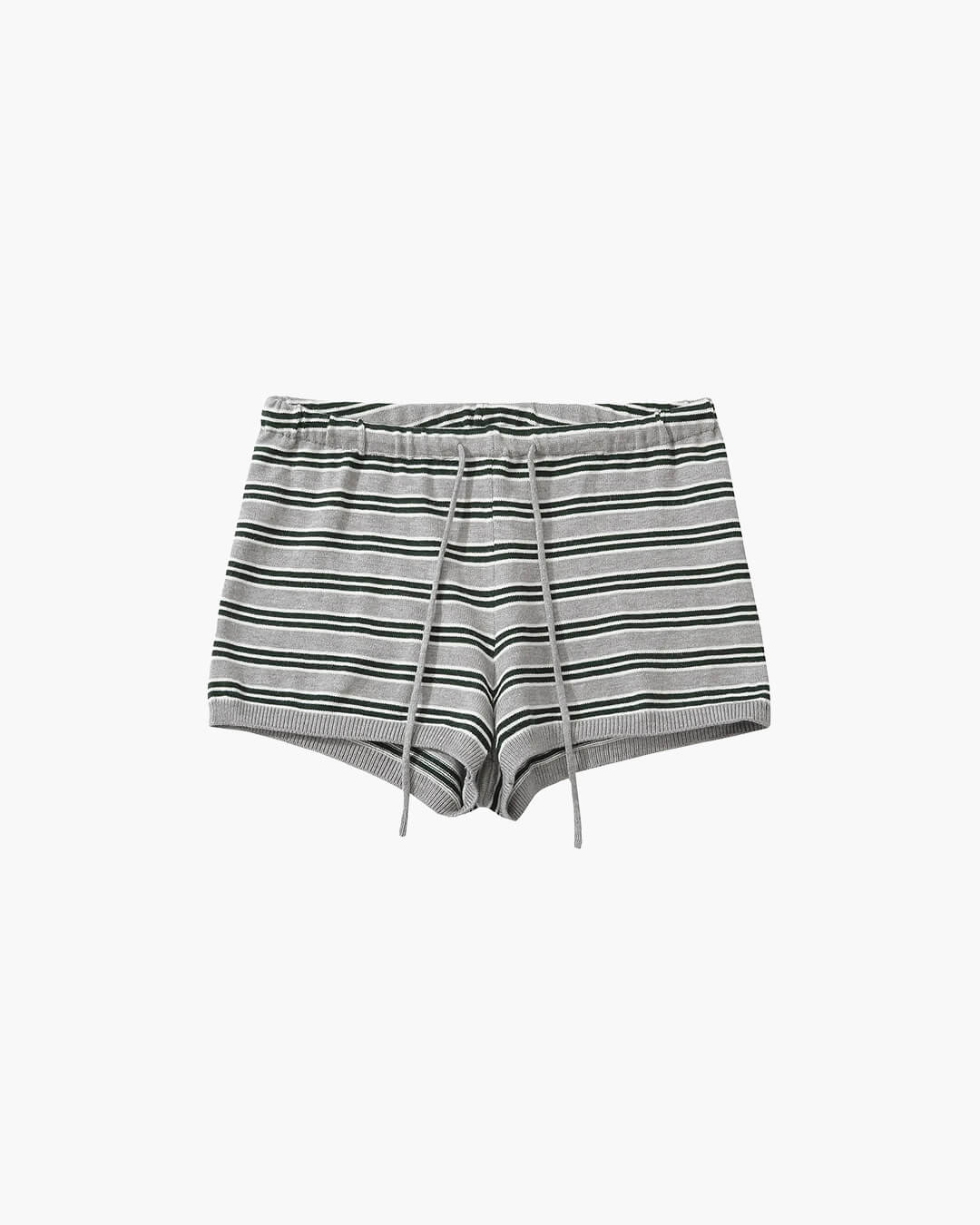 Nicole Striped Cardigan Shorts Set