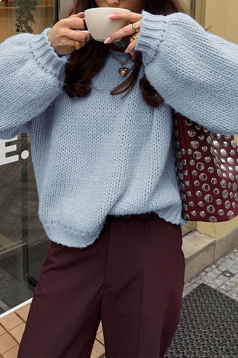 Amanda Crew Neck Layering Sweater