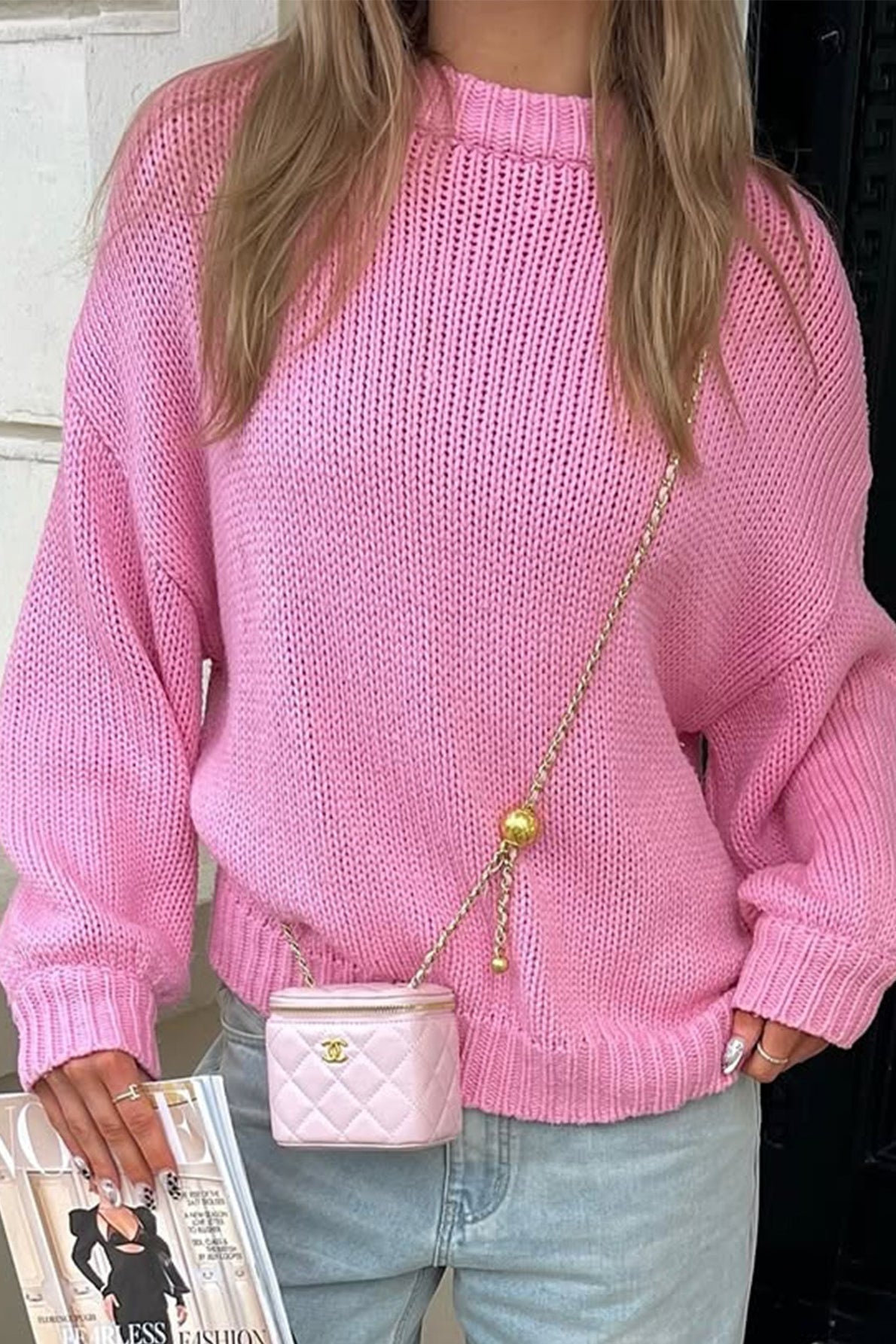 Amanda Crew Neck Layering Sweater