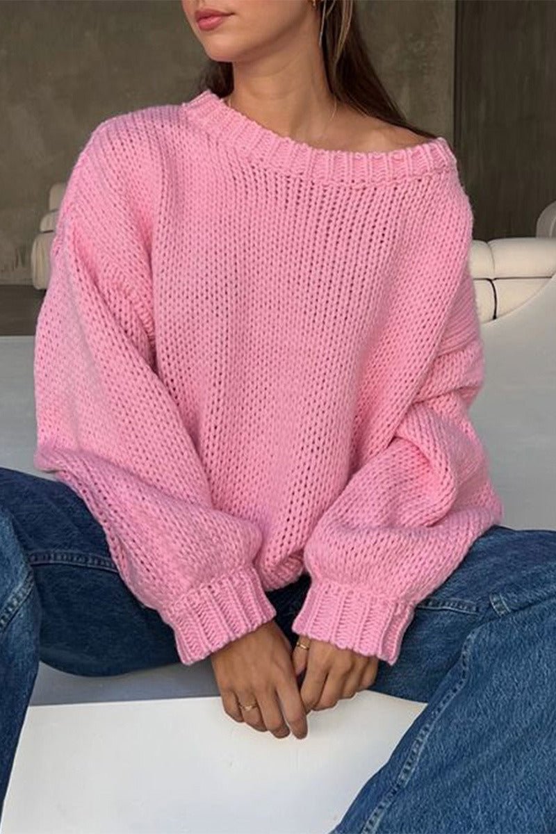 Amanda Crew Neck Layering Sweater