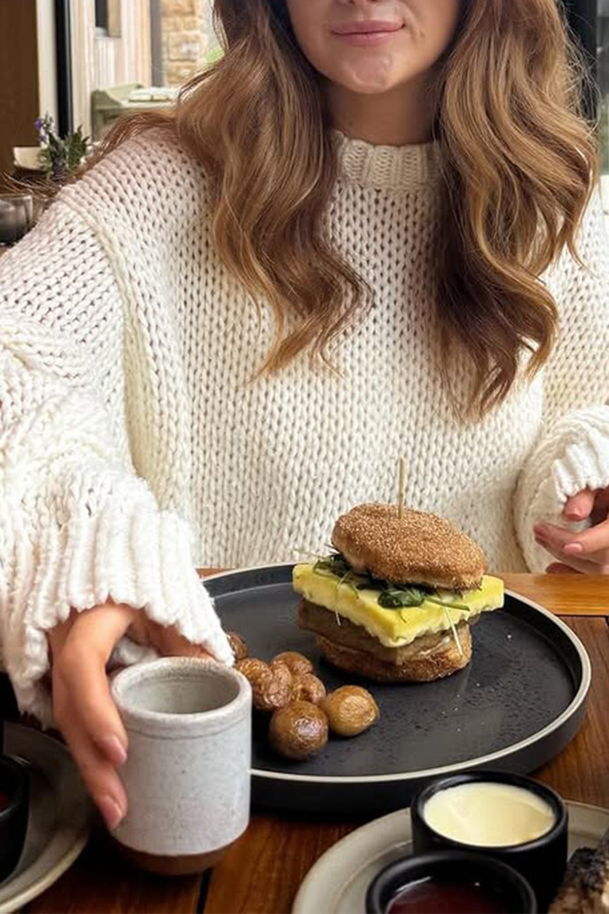 Amanda Crew Neck Layering Sweater