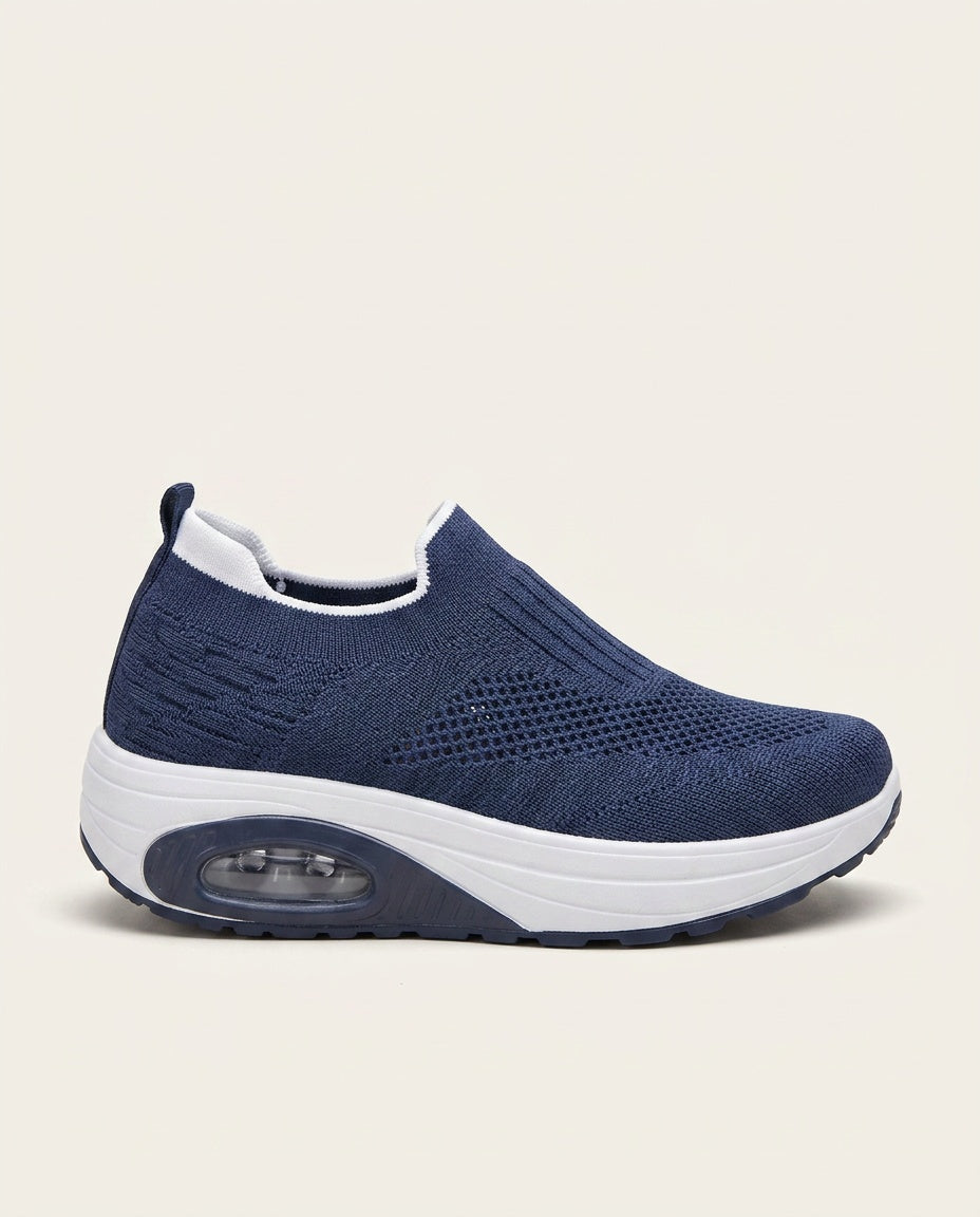 Delphine | Knit Slip-On Cushioned Walking Shoes