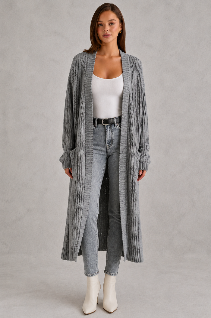 Women’s V-Neck Button Front Knit Cardigan for Casual & Everyday Wear