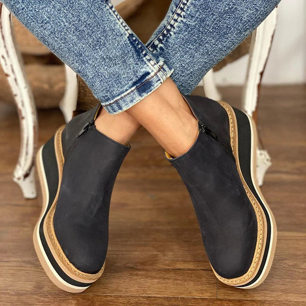 Women's Waterproof Zip Ankle Boots - Craw Leigh