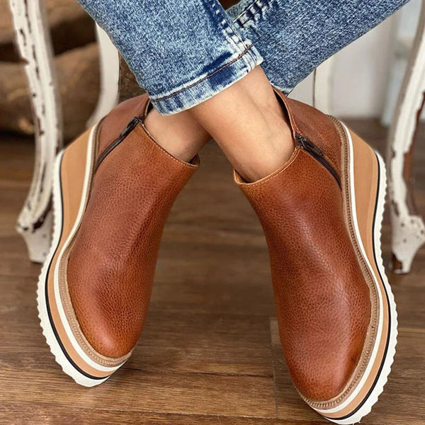 Women's Waterproof Zip Ankle Boots - Craw Leigh