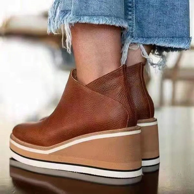 Women's Waterproof Zip Ankle Boots - Craw Leigh